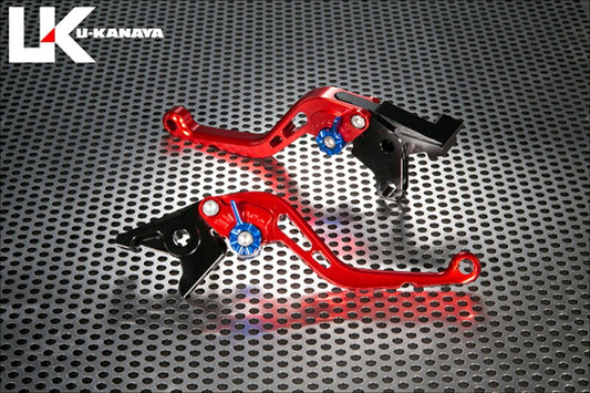 ユーカナヤ｜レバーセット STD/ショート RD/SV Z900 17-21｜KA075-086-0205