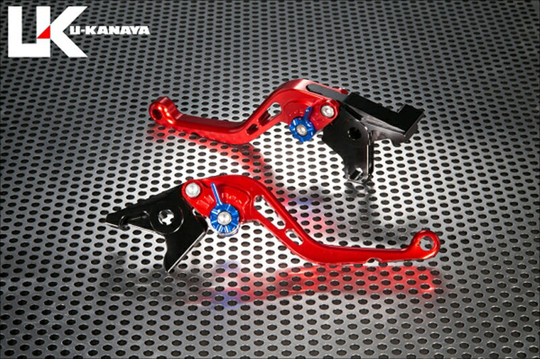 ユーカナヤ｜レバーセット STD/ショート RD/SV Z900 17-21｜KA075-086-0205