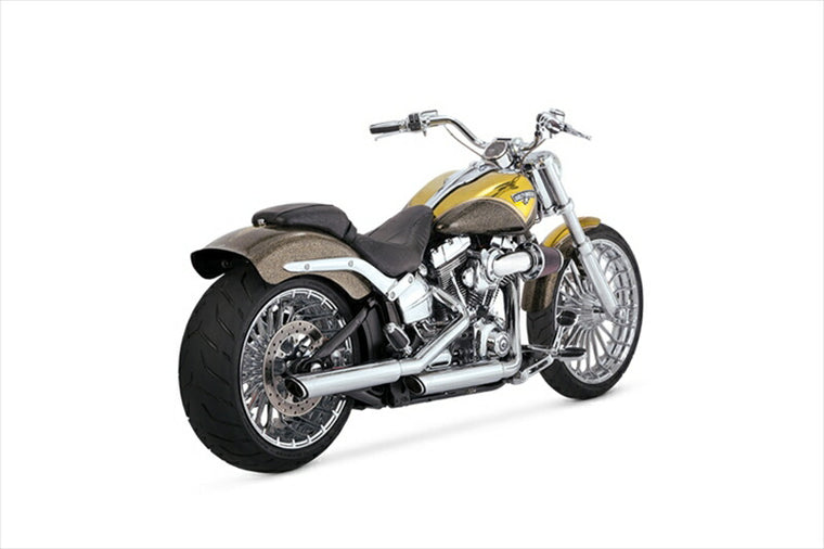 マフラー  バンスアンドハインズ VanceHines TwinSlash 3in PCX S O ツインスラッシュ 3インチ スリップオン クローム マフラー SOFTAIL 07-17 16335 4550255802707 取寄品