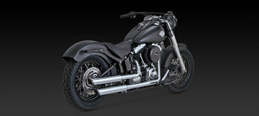 マフラー  バンスアンドハインズ VanceHines TwinSlash PCX 3in Slip-on ツインスラッシュ 3インチ スリップオン クローム マフラー SOFTAIL 07-17 16341 4550255802714 取寄品