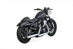 マフラー  バンスアンドハインズ VanceHines TwinSlash PCX 3in Slip-on ツインスラッシュ 3インチ スリップオン クローム マフラー SPORTSTER 14-22 16361 4550255802738 取寄品