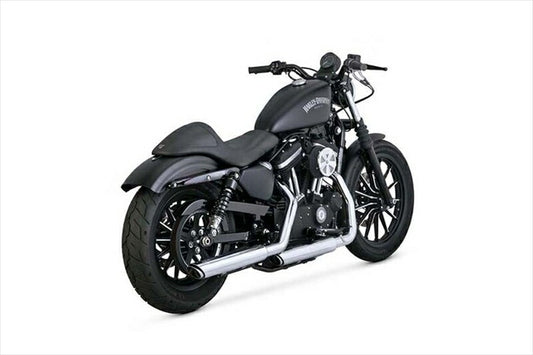 マフラー  バンスアンドハインズ VanceHines TwinSlash PCX 3in Slip-on ツインスラッシュ 3インチ スリップオン クローム マフラー SPORTSTER 14-22 16361 4550255802738 取寄品