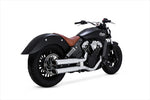 マフラー  バンスアンドハインズ VanceHines TwinSlash PCX 3in Slip-on ツインスラッシュ 3インチ スリップオン クローム マフラー INDIAN SCOUT 15-21 18323 4550255802783 取寄品