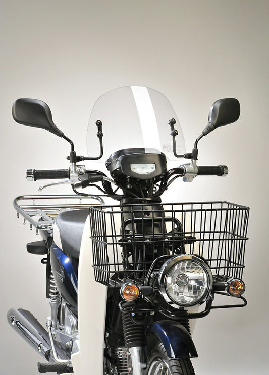 AF-ASAHI アサヒフウボウ/旭風防 ショートバイザー スーパーカブ50 110プロ(中国製) JBH-AA04 EBJ-JA10 カタログ品番：P052-6882 メーカー品番：SPC-08-P