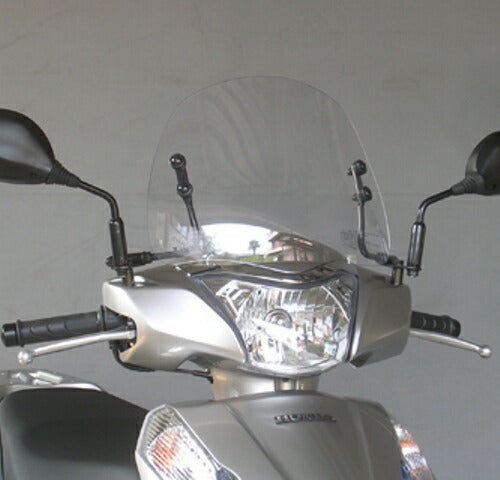 AF-ASAHI アサヒフウボウ/旭風防 LE-18 ショートシールド リード125 カタログ品番：P066-3612 メーカー品番：LE-18