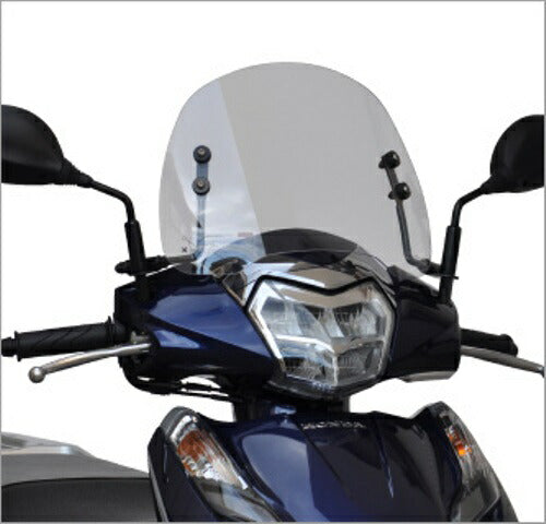 AF-ASAHI アサヒフウボウ/旭風防 LE-28 ショートバイザー LEAD125 2BJ-JF45 カタログ品番：P084-2341 メーカー品番：LE-28