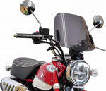 AF-ASAHI アサヒフウボウ/旭風防 ミドルスクリーン スモーク モンキー125 2BJ-JB02 カタログ品番：P090-0491 メーカー品番：MK-03