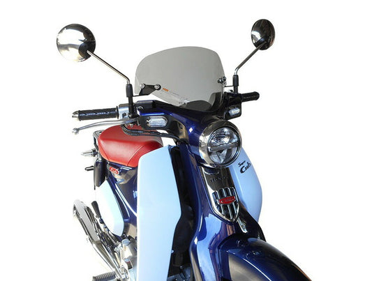 AF-ASAHI アサヒフウボウ/旭風防 ショートバイザー スーパーカブ C125 カタログ品番：P091-1747 メーカー品番：C125-08