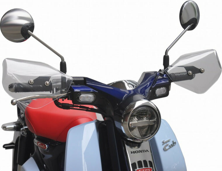 AF-ASAHI アサヒフウボウ/旭風防 ナックルバイザー C125 2BJ-JA48 カタログ品番：P091-9110 メーカー品番：M1-02