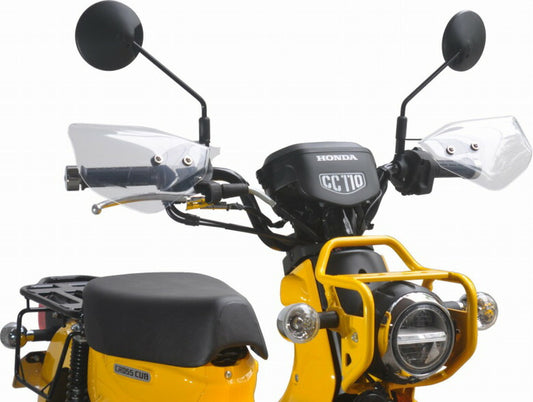 AF-ASAHI アサヒフウボウ/旭風防 ナックルバイザー クリア CROSSCUB110 2BJ-JA45 カタログ品番：P093-7875 メーカー品番：M1-03