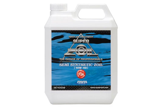 SUPERZOIL セミシンセティックオイル (10W40) 4L