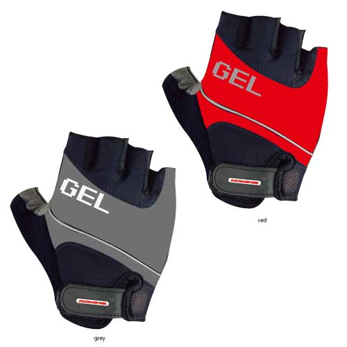 KOMINE コミネ GKC-001 ABサイクリンググローブ RED ＃S カタログ品番：P088-3389 メーカー品番：10-001