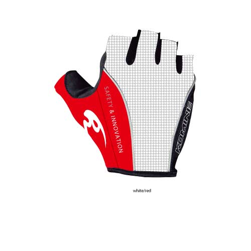 KOMINE コミネ GKC-003 ABサイクリンググローブ WHT RED ＃S カタログ品番：P088-3397 メーカー品番：10-003