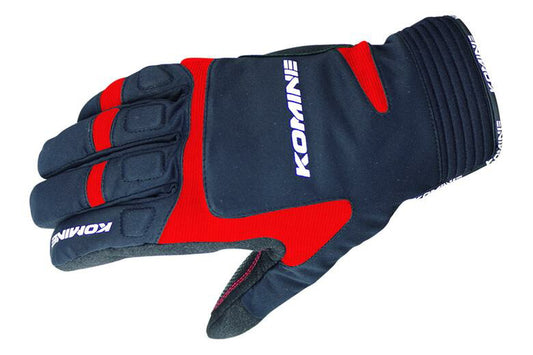 KOMINE コミネ GK-801 ウインターグローブ BLK RED ＃M カタログ品番：P088-1442 メーカー品番：06-801