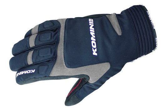 KOMINE コミネ GK-801 ウインターグローブ BLK SLV ＃XS カタログ品番：P088-1435 メーカー品番：06-801
