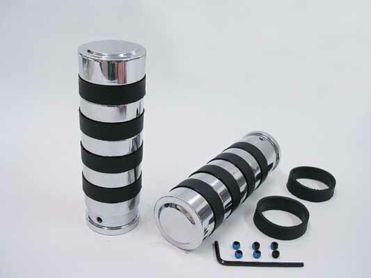 アルキャンハンズ アルミグリップ for 25.4φ用 ローレット