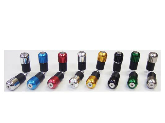 アルキャンハンズ バーエンドキャップ AIR ブルー