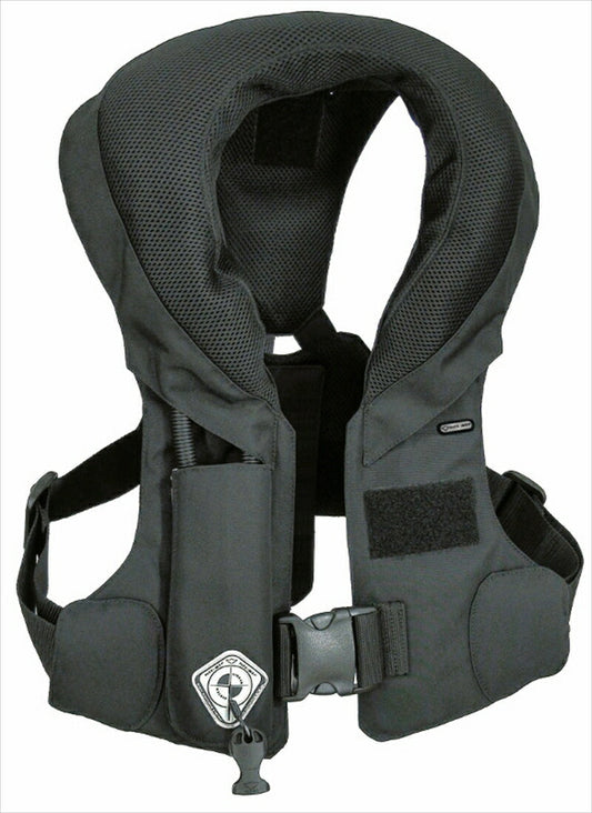 HIT-AIR ヒットエアー 首部エアーバッグ NW ＃L(L-3XL対応) BLK カタログ品番：P048-4729 メーカー品番：4560216409739