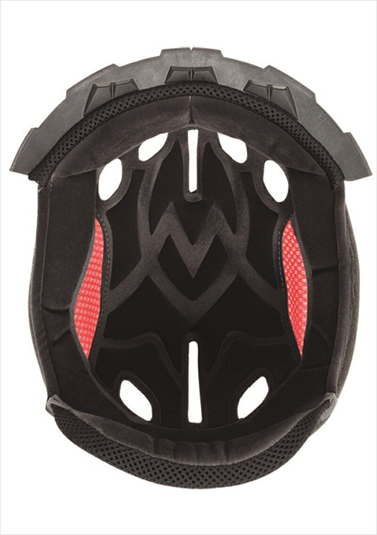 バイク用品 ヘルメット ヘルメット　ウインズ WINS センターパッド 面テープ 黒 XL A-FORCE用　4560385763809 4560385763809　取寄品