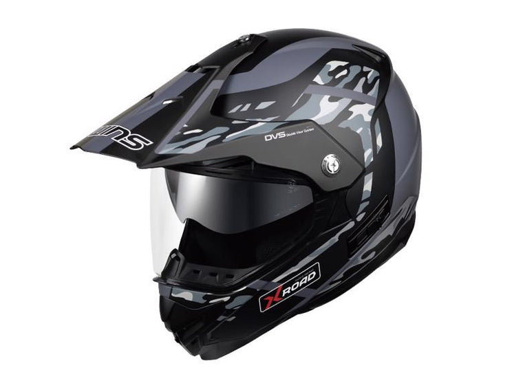 バイク用品 ヘルメット ヘルメット　ウインズ WINS X-ROAD FREE RIDE マットカモグレー XL　4560385765759 4560385765759　取寄品