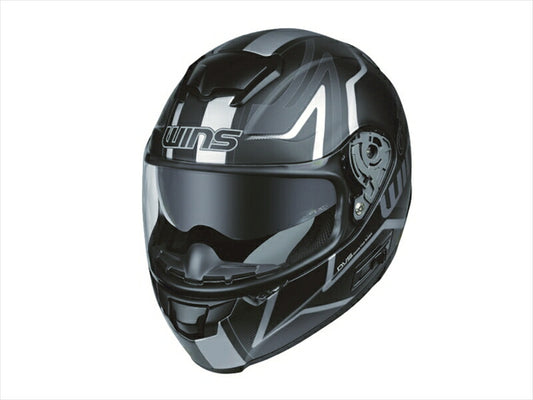 ヘルメット  ウインズ WINS FF-COMFORT GT-Z マットブラック×ホワイト XL 4560385765780 4560385765780 取寄品