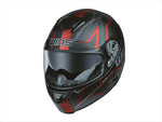 ヘルメット  ウインズ WINS FF-COMFORT GT-Z マットブラック×レッド L 4560385765803 4560385765803 取寄品