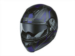 ヘルメット  ウインズ WINS FF-COMFORT GT-Z マットブラック×ブルー L 4560385765834 4560385765834 取寄品
