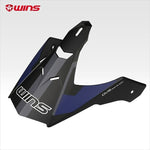 ヘルメット  ウインズ WINS バイザー マットブラック×ブルー2 X-ROAD用 4560385767852 4560385767852 取寄品