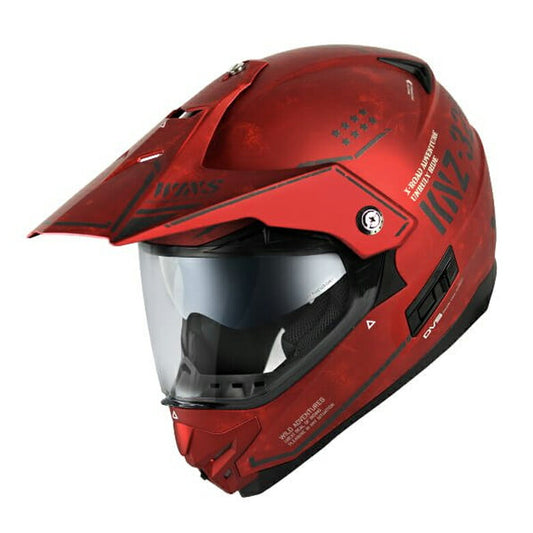 バイク用品 ヘルメット ヘルメット　ウインズ WINS X-ROAD Combat マットアイアンレッド M　4560385768095 4560385768095　取寄品