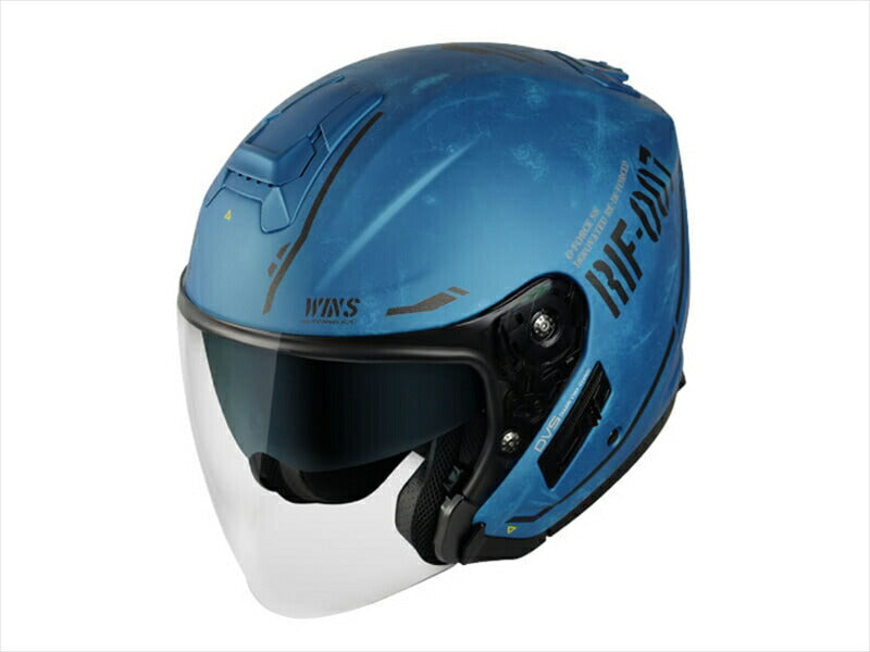 ヘルメット  ウインズ WINS G-FORCE SS JET STEALTH TYPE-C 01.サマルカンドブルー ＃M-Slim 4560385770210 4560385770210 取寄品