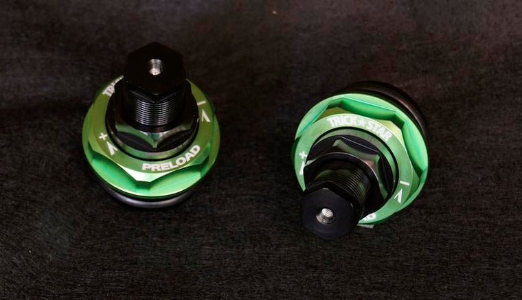 トリックスター トリックスター イニシャルアジャスター グリーン／ブラック Ninja250 カタログ品番：P069-2952 メーカー品番：TS-IA-015D-GR