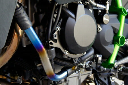 トリックスター トリックスター チタンラジエターパイプ Ninja H2 H2R カタログ品番：P067-4143 メーカー品番：TS-WP-H01