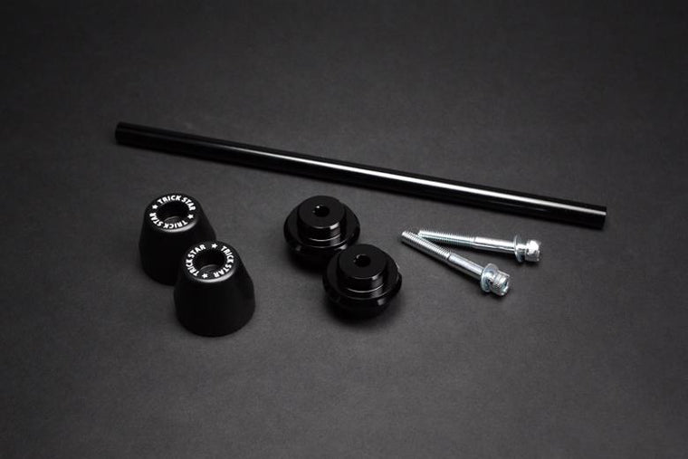 トリックスター フロントアクスルスライダー BLK ZX-10R 16-17／Ninja H2