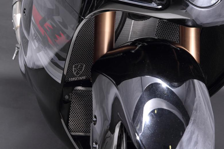 トリックスター トリックスター ラジエターコアガード ブラックメッキ GSX-1300R ハヤブサ 08-16 カタログ品番：P072-0659 メーカー品番：VHG-304-BM