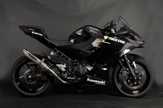 トリックスター トリックスター レーシング ショットガン チタンスラッシュ Ninja250 18- カタログ品番：P091-4276 メーカー品番：RFS-015E-STSC