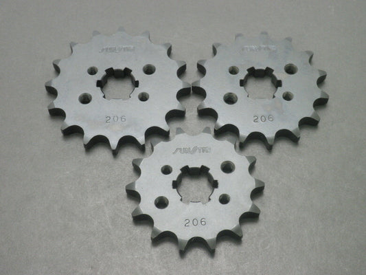 SUNSTAR サンスター フロントスプロケット 428-15T SEROW225 BRONCO FZR250・R(-88)RZ125 TZR125 TZR50・R カタログ品番：206-15 メーカー品番：20615