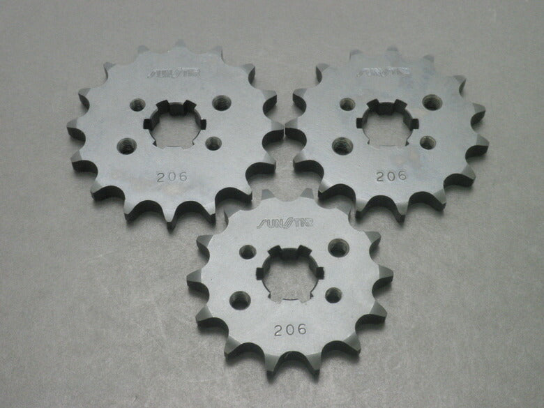 SUNSTAR サンスター フロントスプロケット 428-15T SEROW225 BRONCO