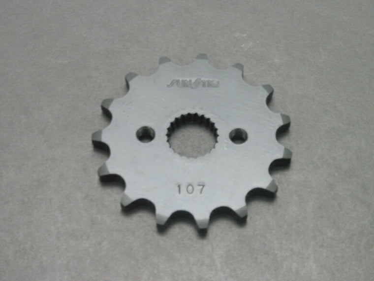 SUNSTAR サンスター フロントスプロケット 420-15T CR85R・RII CR80R・RII CRF70F・50F XR70R・50R カタログ品番：107-15 メーカー品番：10715