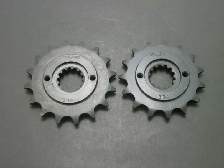 SUNSTAR サンスター フロントスプロケット 520-15 250TR ESTRELLA・Custom・RS カタログ品番：334-15 メーカー品番：33415