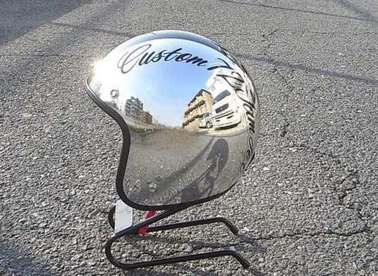 72JAMジャム ナナニージャム JETヘルメット ＃FREE CHROMES CM BK カタログ品番：P036-4554 メーカー品番：JCP-06