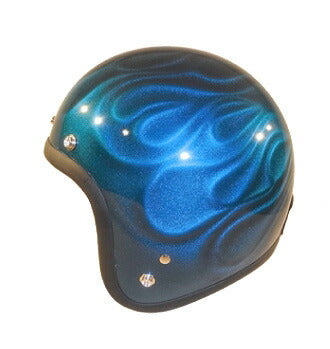 72JAMジャム ナナニージャム ヘルメット 3D GHOST FLAME ブルー カタログ品番：P039-5202 メーカー品番：JG-16