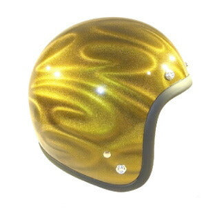 72JAMジャム ナナニージャム ヘルメット 3D GHOST TRIBAL ゴールド カタログ品番：P039-5206 メーカー品番：JG-18