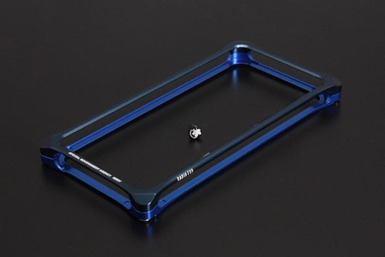 ギルドデザイン ギルドD ソリッドバンパー Navy×Blue iPhoneSE 5s 5 EVA Ltd カタログ品番：P090-0749 メーカー品番：GIEV-262NBL-41814