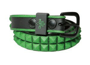 バイク用品 ウェア<br>ケーエフシー KFC CANDY 2ROW FAKIE GREEN ＃S<br>KFC841 4562456388416<br>取寄品