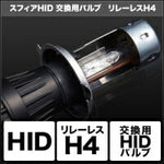 SPHERELIGHT スフィアライト HID交換用バルブ H4 Hi Lo リレーレス 4300K カタログ品番：P091-7227 メーカー品番：SHDLC043