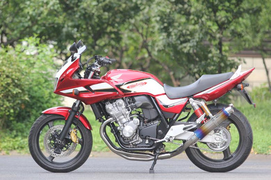 スペシャルパーツタダオ SP忠男 PURE SPORT TYPE2テール チタンブルー CB400SF REVO -07 カタログ品番：P036-7042 メーカー品番：CB4-PS-07