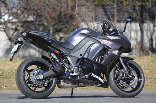 スペシャルパーツタダオ SP忠男 パワーボックス(メガホン)チタンブルー Z1000 10-16 Ninja1000 14-16(ZXT00L ZXT00M ZRT00F ZRT00G) カタログ品番：P061-0847 メーカー品番：NI1-PB-13