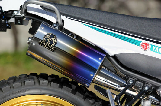 スペシャルパーツタダオ SP忠男 パワーボックス チタンブルーサイレンサー SEROW250(JBK-DG17J) カタログ品番：P069-3490 メーカー品番：SE2-PB-05