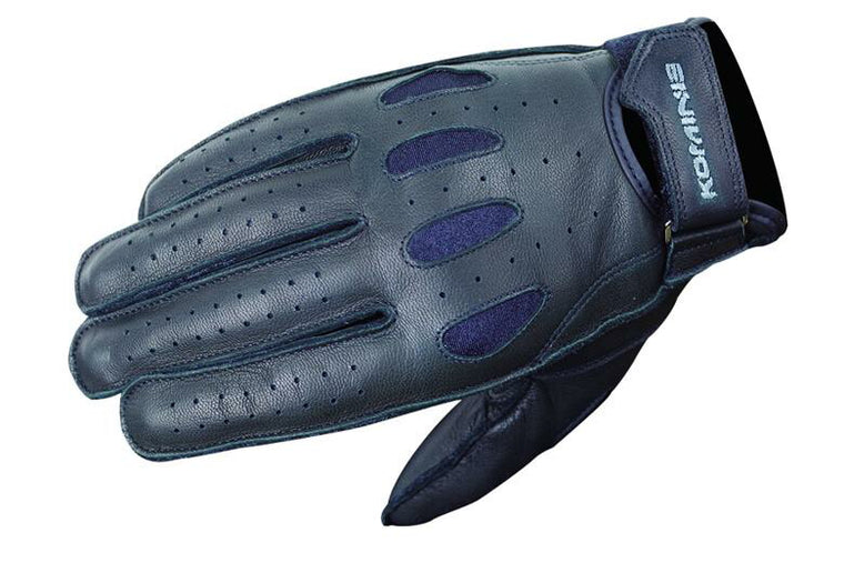 KOMINE コミネ GK-161 ショートレザーグローブ BLK ＃L カタログ品番：P088-0783 メーカー品番：06-161