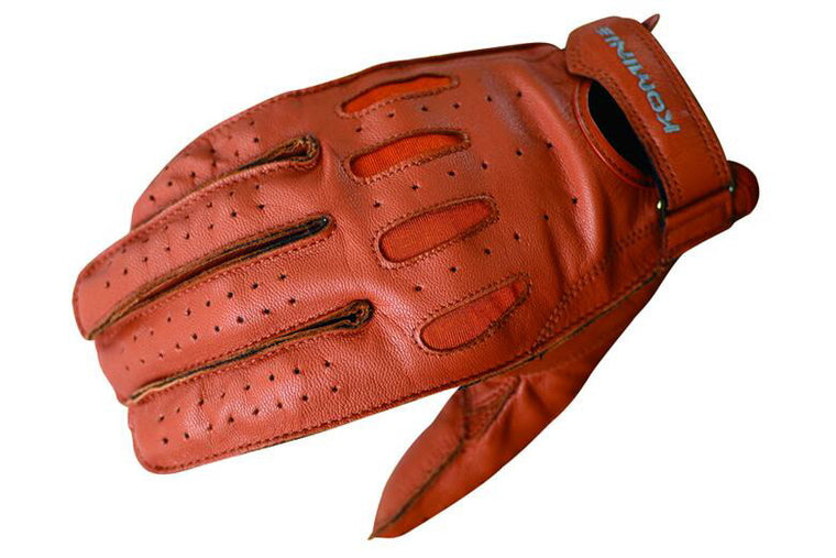 KOMINE コミネ GK-161 ショートレザーグローブ BRW ＃M カタログ品番：P088-0788 メーカー品番：06-161